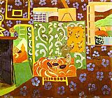 Interior in Aubergines by Henri Matisse